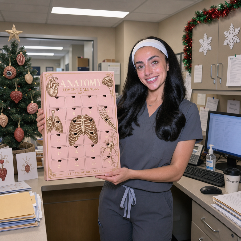 Anatomy Advent Calendar — 24 Anatomy Ornaments